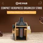 Compact Organizer for AeroPress Original Coffee Maker