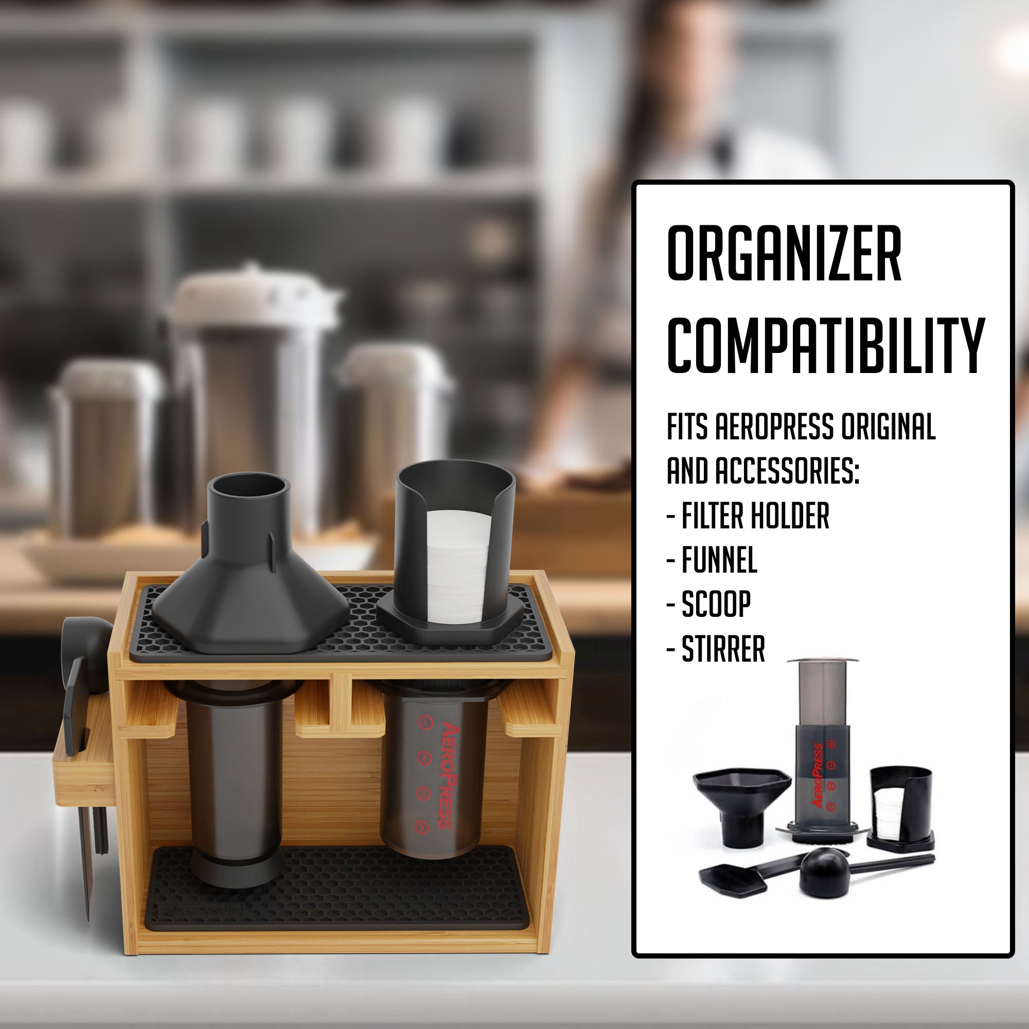 Aeropress caddy sale